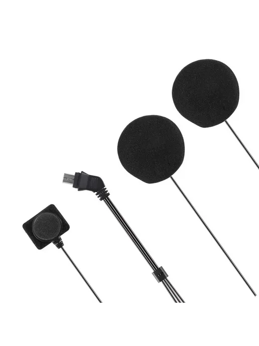 Мотоциклетный шлем с Bluetooth-гарнитурой, микрофоном, динам, черный, фото 2