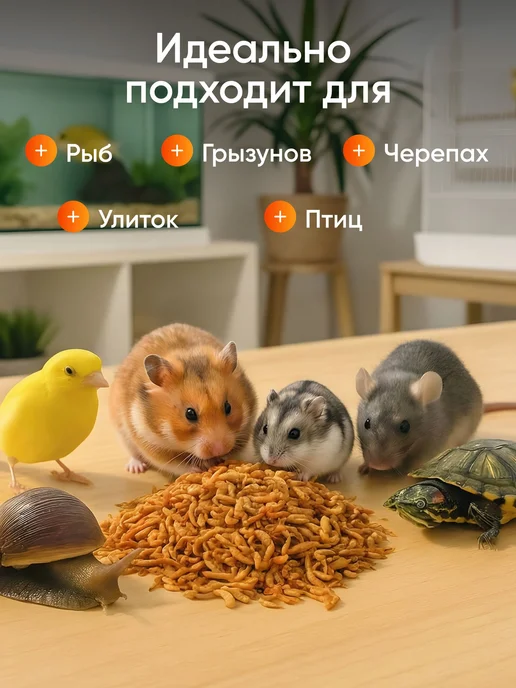 My pet Корм гаммарус тушка натуральный универсальный сухой, вариант, фото 3