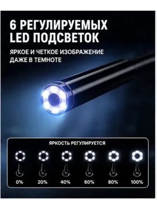 Эндоскоп высокой четкости для смартфонов на базе Android, вариант, фото 8