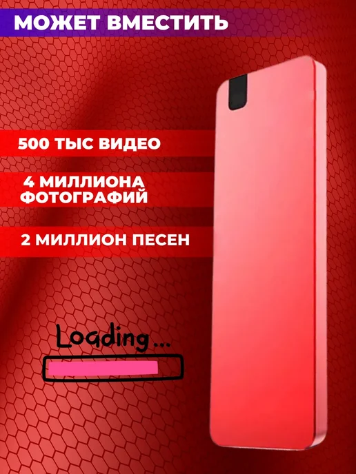 SRT Внешний жесткий диск 2 тб SSD, 2 ТБ, фото 2