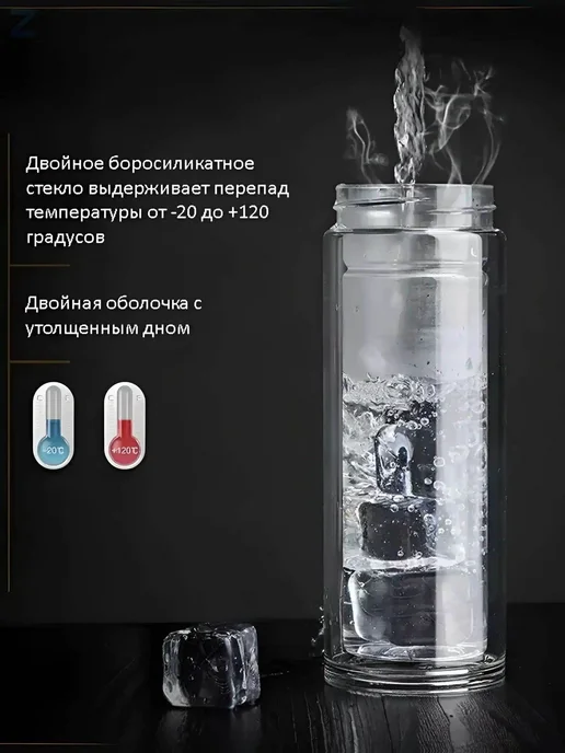 Термокружка, крышка-чашка, серебристый, серебристый, фото 6