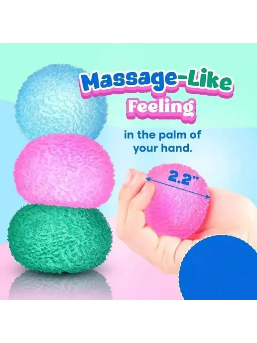JCTTTY Антистресс-мячик Mochi Ice Ball Maltose Фиолетовый, A, фиолетовый, фото 4