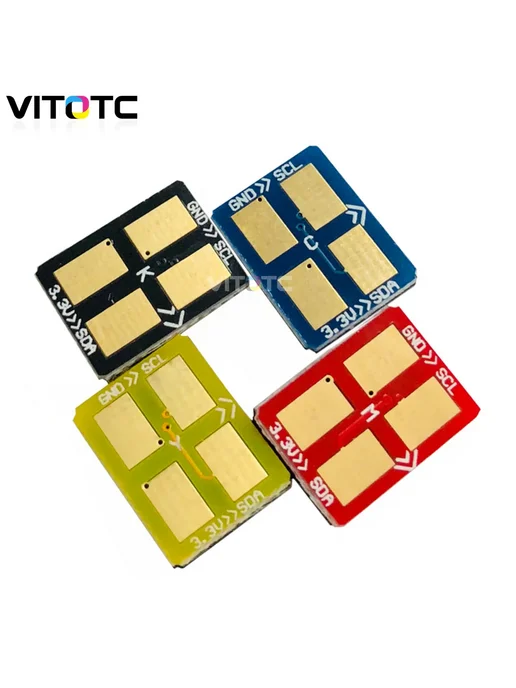 vitotc Тонер-порошок для принтеров Samsung CLP-300, CLP 300N, 4 шт, фото 2