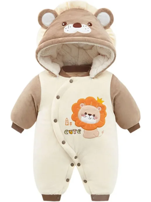 кигуруми утка для детский, коричневый, фото 6