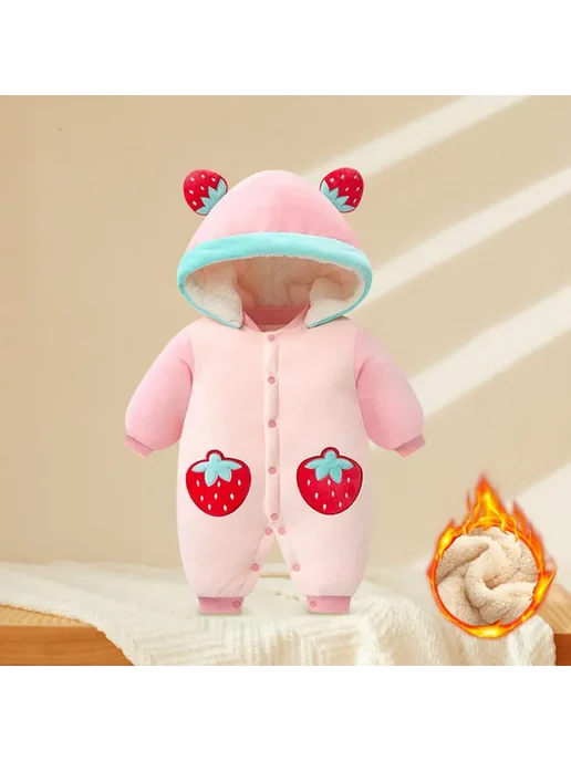 кигуруми утка для детский, розовый, фото 2