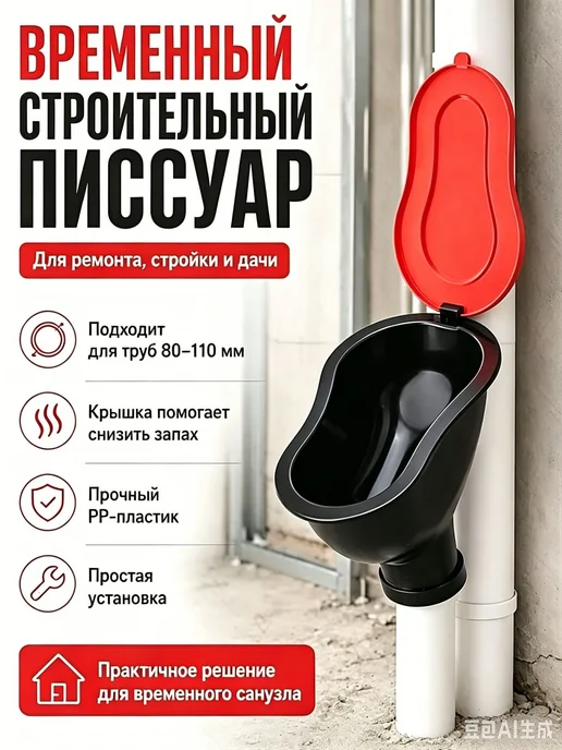 Туалет садовый,0.37х0.26х0.16м, 0.37x0.26x0.16 м