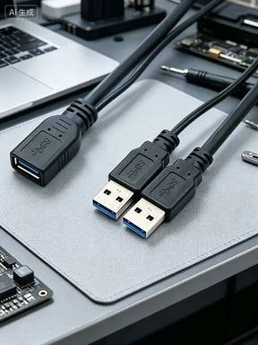 Кабель для компьютерной периферии USB 3.0 Type-A USB 3.0 Typ, вариант, фото 6