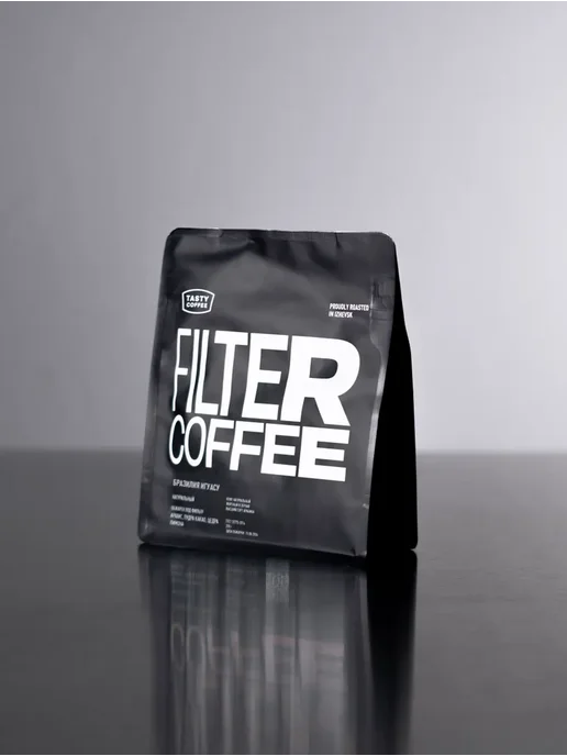 Кофе молотый Tasty Coffee Бразилия Игуасу (Суль-де-Минас), вариант, фото 6