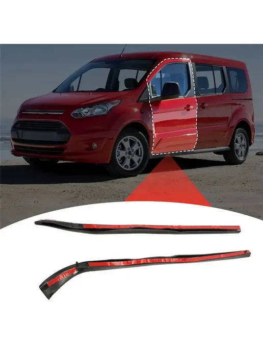 НОВЫЕ уплотнители передних дверей для Ford Transit MK7 Tourn, вариант, фото 5
