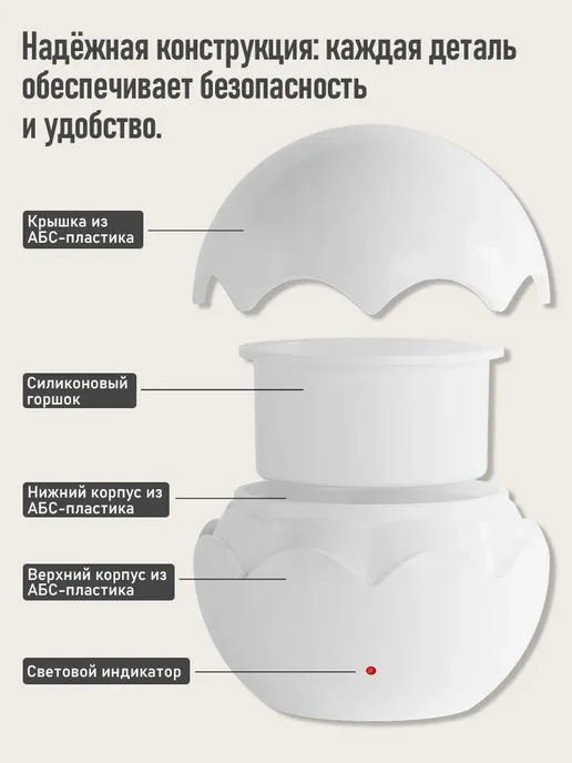 Мини-нагреватель воска для эпиляции лица губ носа, вариант, фото 8