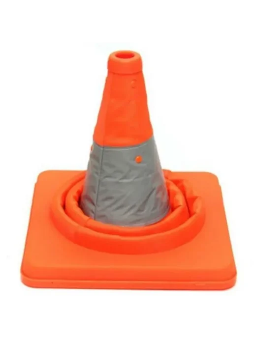 Складной оранжевый дорожный конус 30 см Orange 40cm, оранжевый, фото 4