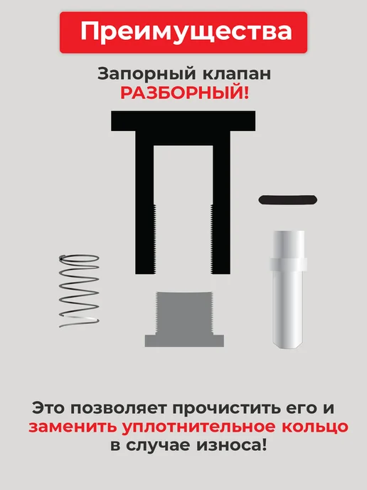 ИЗМЕРИТ Компрессометр бензиновый 110мм + кейс в подарок!, вариант, фото 6