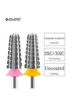WILSON Volcano Bits (2 Way) для маникюра 1PC 3XC 1PC XXC