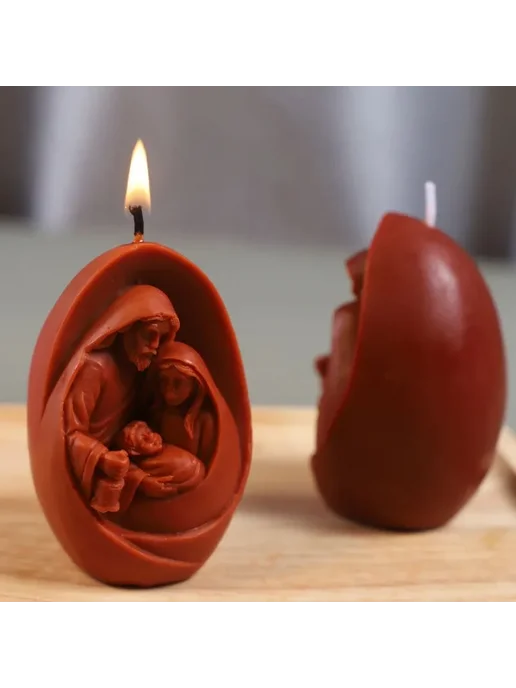 Силиконовая форма для свечей "Иисус", 3D 83001897, вариант, фото 4