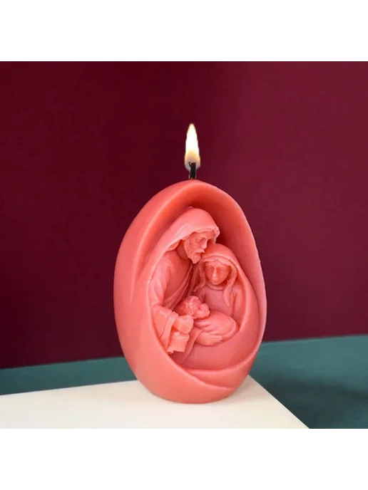 Силиконовая форма для свечей "Иисус", 3D 83001897, вариант, фото 6