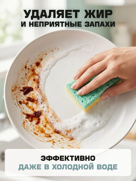 Средство для мытья посуды Aimix, гельконцентрат, 0.75л, с, 750 мл, фото 2