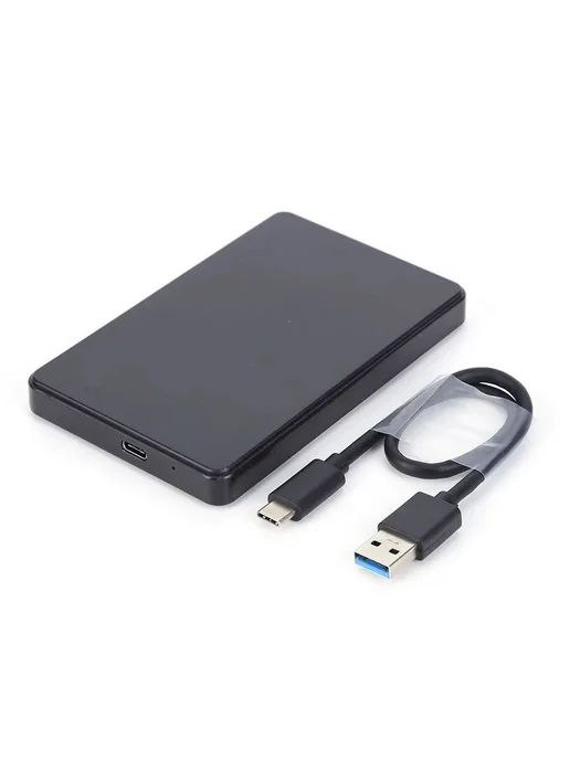 Внешний корпус для SSD, жесткого диска 2.5 TYPE C, кабель в, вариант, фото 3