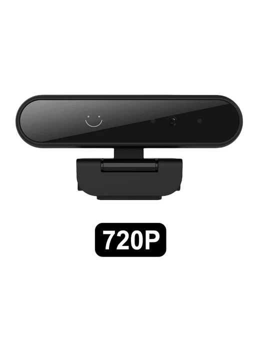 Веб-камера 1mp 720p черная для Windows 10 11, черный, фото 4