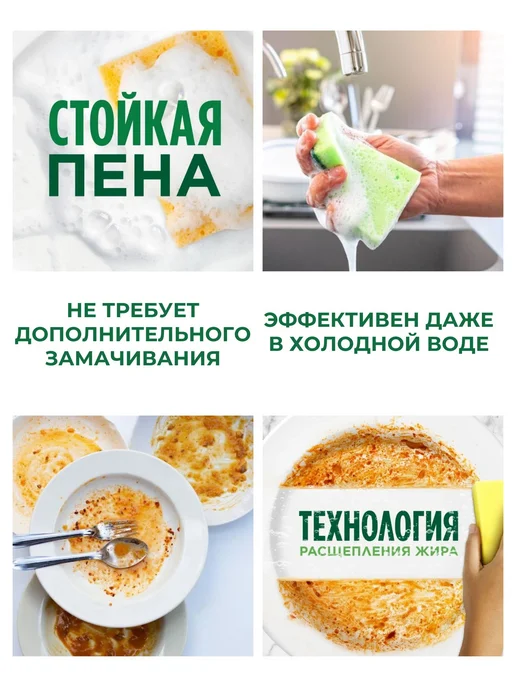 Средство для мытья посуды, гель для мытья посуды Purmat 900, вариант, фото 2