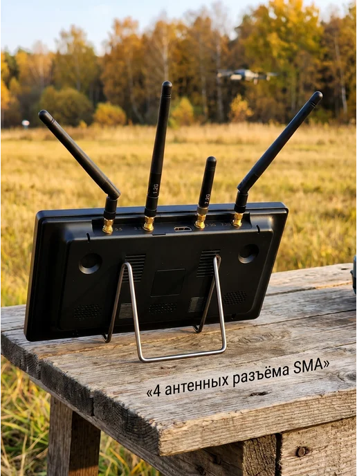FPV монитор Hawkeye Captain 10.2 дюйма с DVR HDMI 4 антенны, вариант, фото 4