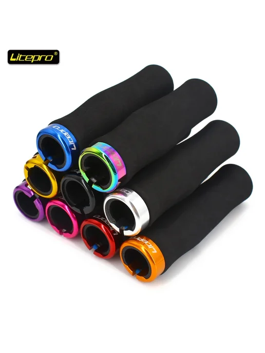 Litepro Ручки для руля велосипеда черные Черный, LP grips go, черный, фото 2