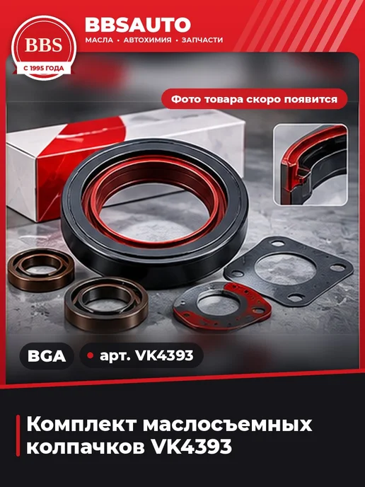BGA Комплект прокладок, стержень клапана VK4393, вариант