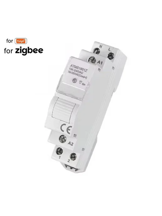 Умный таймер Zigbee на DIN-рейку, 16 А, 250 В, вариант, фото 2
