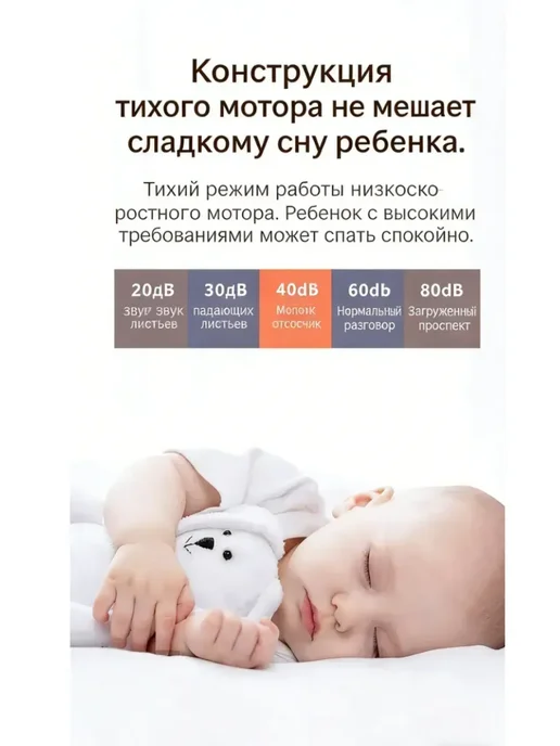 Портативный бесшумный встроенный электрический молокоотсос, вариант, фото 4
