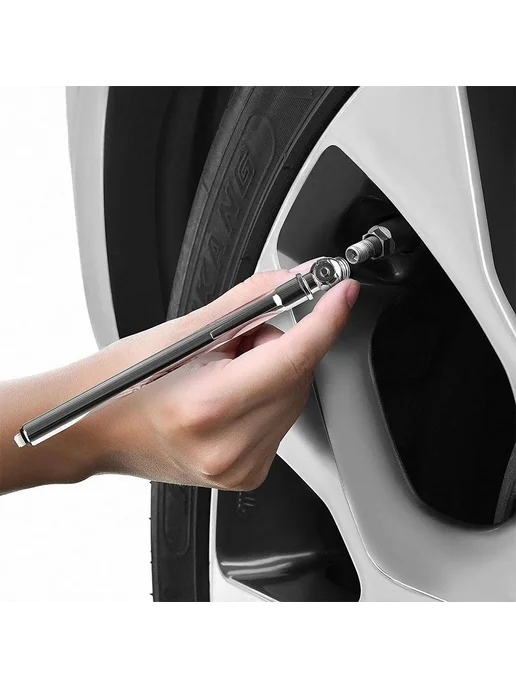 Манометр для шин автомобильный 300 psi компактный, вариант, фото 8