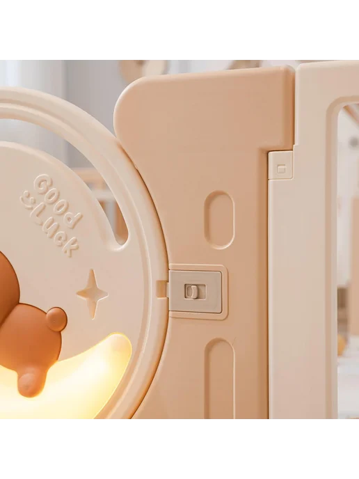 UNIX Kids Детский манеж DeLuxe House Camel 180х200 (PPLXSWH200WC), 180x200, фото 8