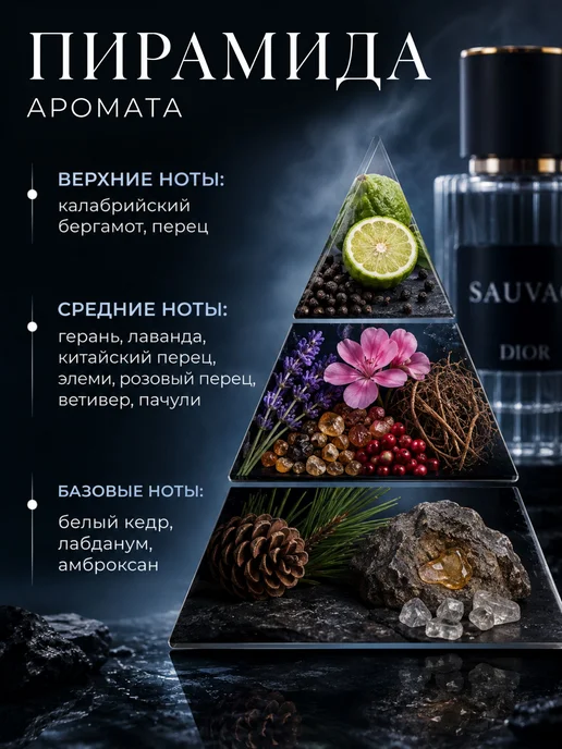Масляные духи мужские Саваж свежие 30 мл, 30 мл, фото 2