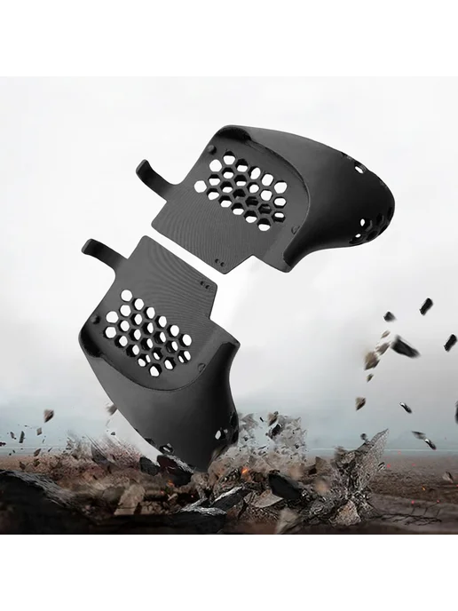 Рукоять для Trimui Smart Pro с отстыковкой, 3D, черная, черный, фото 2
