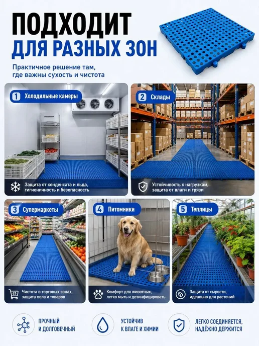 Решетчатый пол 30*30 для клеток, 30x30, фото 4