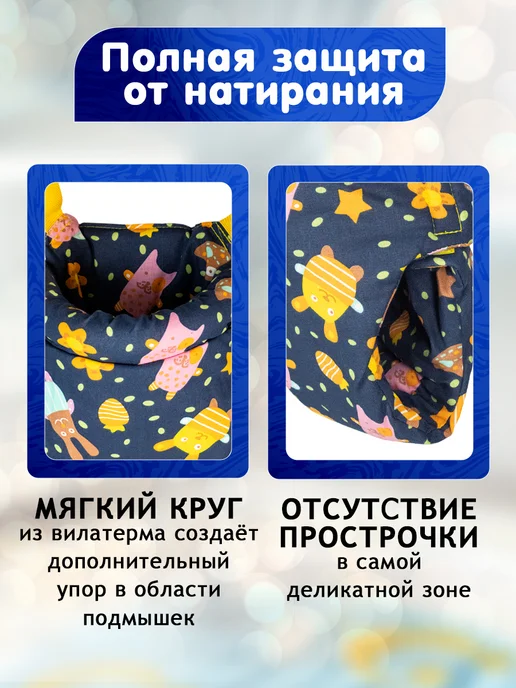 Прыгунки детские на круге 3 в 1 с крюком, подвесные, синий, фото 4