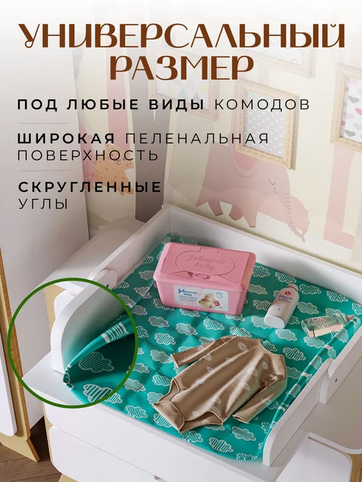 Пеленальный столик складной, универсальная пеленальная, вариант, фото 3
