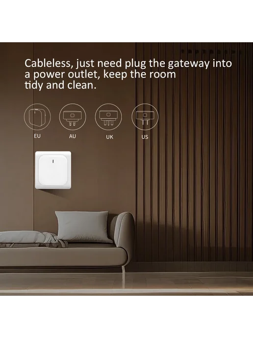 LINCUKOO Шлюз умного дома Zigbee Bluetooth Bluetooth-EU, вариант, фото 3