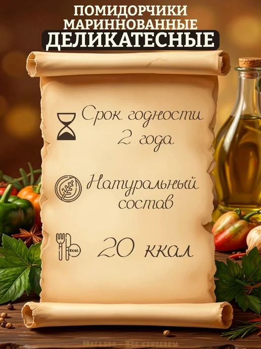 Помидоры маринованные, деликатесные, Батькин резерв, 3 шт. г, 3 шт, фото 2