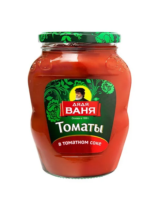 Томаты в томатном соке, 680г, 680 г