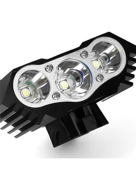 Велосипедный фонарь LED XM-L T6, 3000 лм, USB, вариант, фото 5