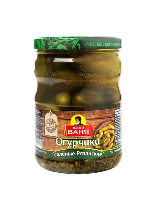 Огурцы Рязанские соленые, 950г, 950 г