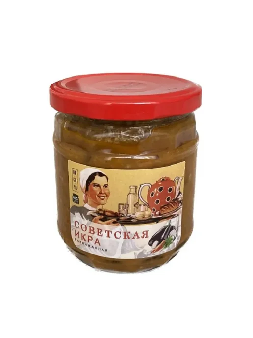Советская икра баклажанная, вариант