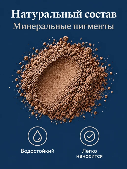 Штамп для бровей трафареты водостойкая пудра для макияжа, фиолетовый, фото 3