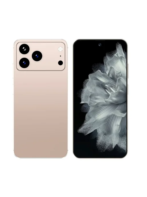Смартфон Pro Max I17 Pro Max 22 ГБ, желтый