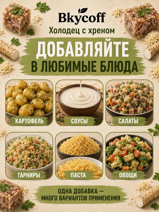 Приправа для сухариков со вкусом холодца с хреном, вариант, фото 3