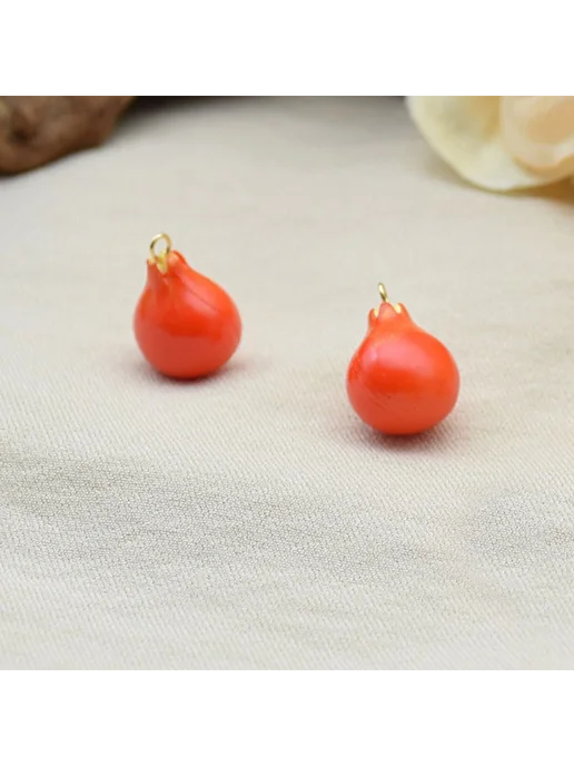 2 шт. 3D фруктовые подвески из смолы, DIY виноград, фурнитур…, 2 шт, фото 8
