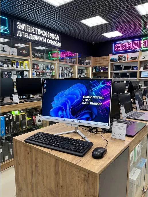 Intel Моноблок 24", Core i7 4790,SSD 512ГБ, RAM 16ГБ, 512 ГБ, 16 ГБ, фото 3
