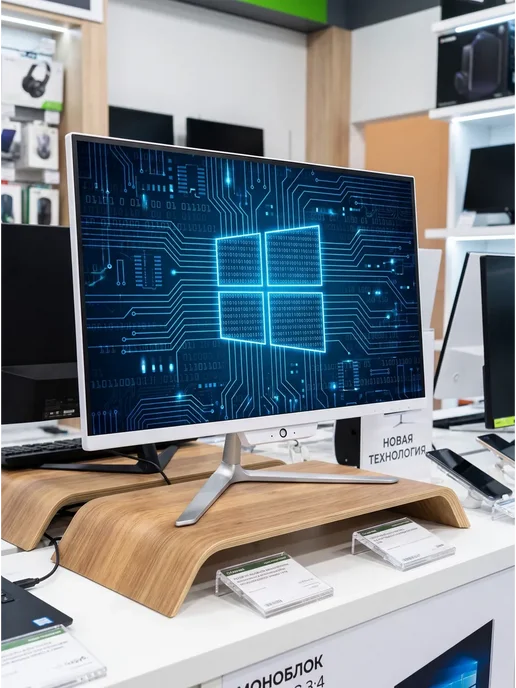 Intel Моноблок 24", Core i7 4790,SSD 512ГБ, RAM 16ГБ, 512 ГБ, 16 ГБ, фото 4