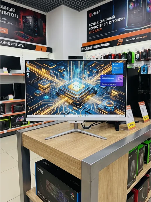 Intel Моноблок 24", Core i7 4790,SSD 512ГБ, RAM 16ГБ, 512 ГБ, 16 ГБ, фото 5
