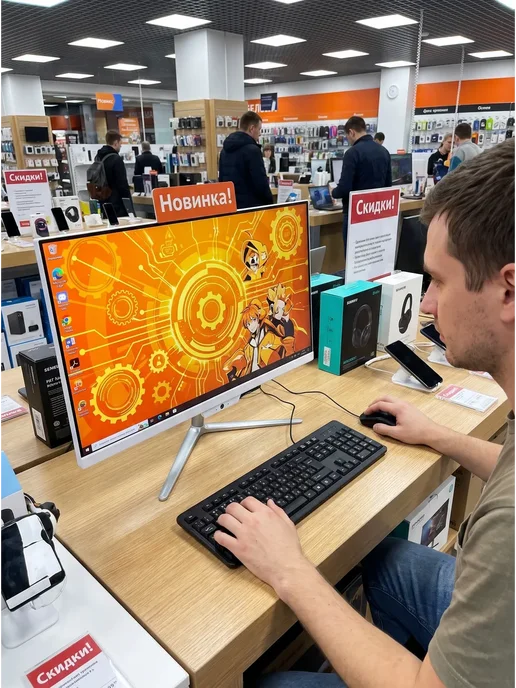Intel Моноблок 27", Core i7 3610, SSD 512ГБ, 512 ГБ, 16 ГБ, фото 8