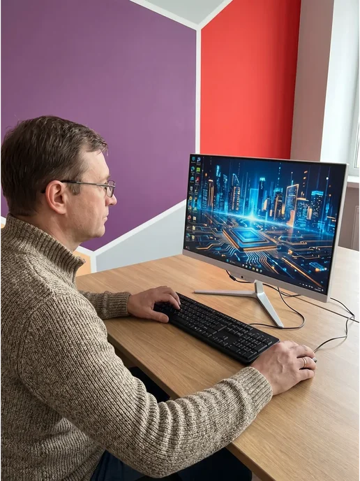 Intel Моноблок 24", Core i7 4790,SSD256ГБ, RAM 16ГБ, 16 ГБ, фото 8